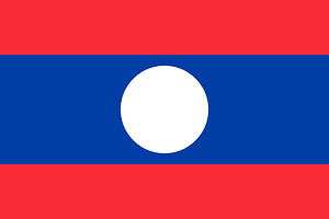 Flag of Laos (2008 Summer Olympics)