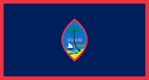 Flag of Guam (2008 Summer Olympics)