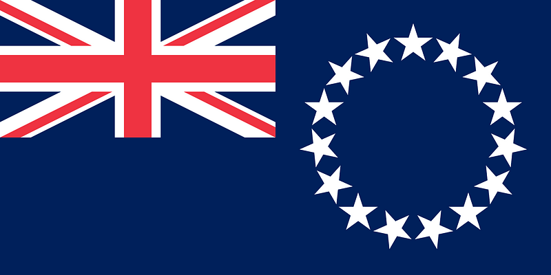 Flag of the Cook Islands (2008 Summer Olympics)