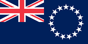 Flag of the Cook Islands (2008 Summer Olympics)