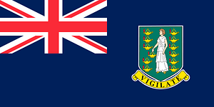 Flag of the British Virgin Islands (2008 Summer Olympics)