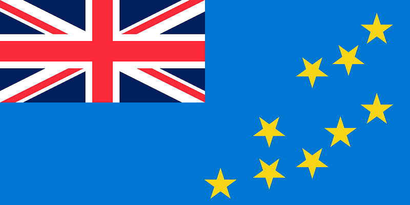 Flag of Tuvalu (2008 Summer Olympics)