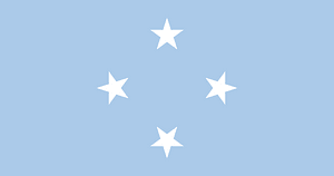 Flag of the Federated States of Micronesia (2008 Summer Olympics)