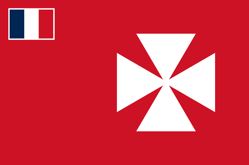 Flag of Uvea (1887-1958)
