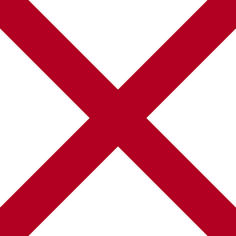 Flag of Alabama (square)
