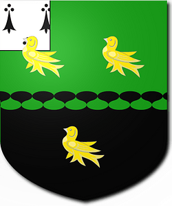 Blazon of Barker Baronets of Grimston Hall (1622)