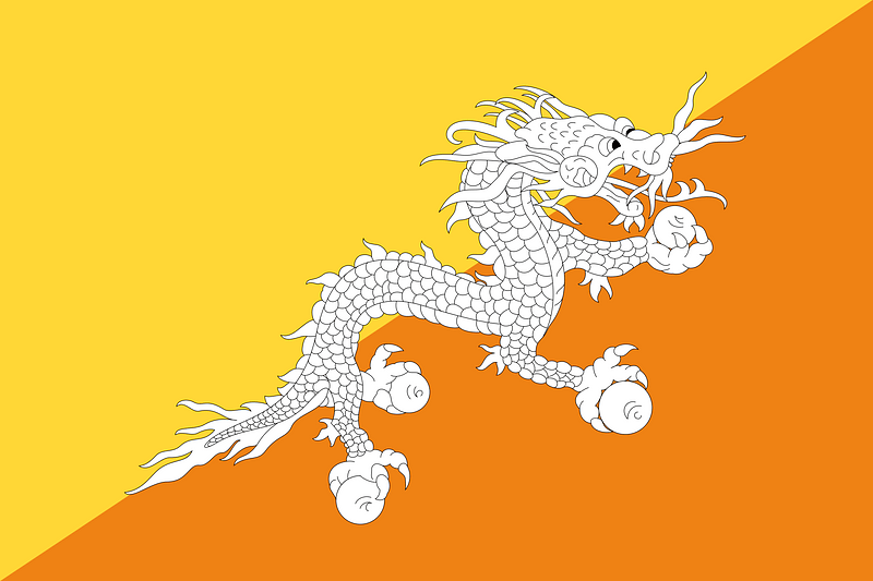 Flag of Bhutan (2012 Summer Olympics)