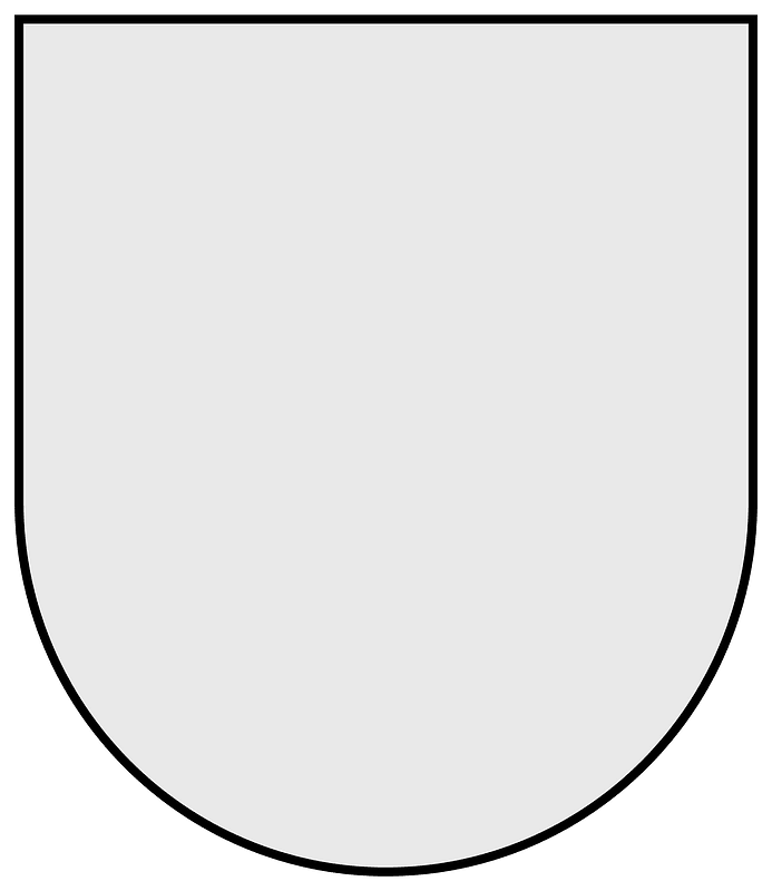 Coa Illustration Shield Round base