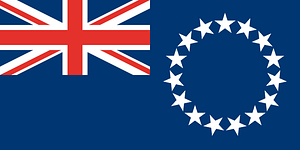 Flag of the Cook Islands (2012 Summer Olympics)