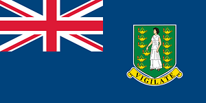 Flag of the British Virgin Islands (2014 Winter Olympics)