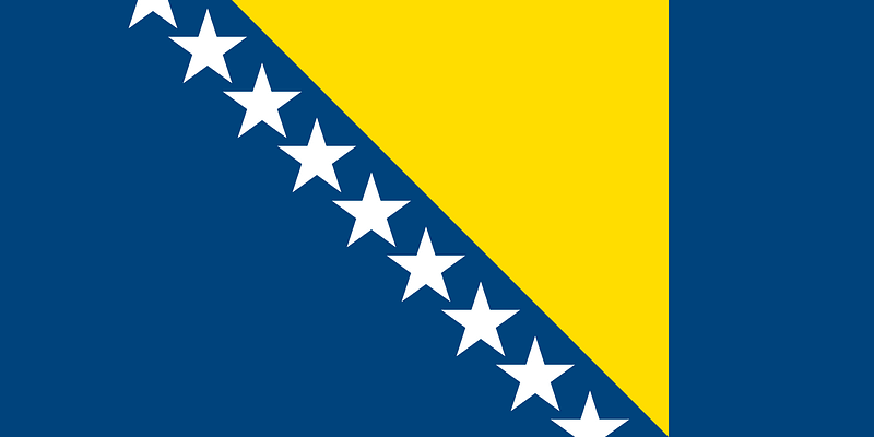 Flag of Bosnia and Herzegovina (2014 Winter Olympics)