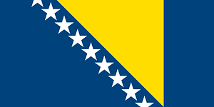 Flag of Bosnia and Herzegovina (2014 Winter Olympics)