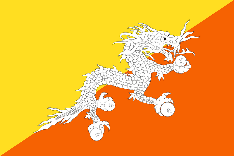 Flag of Bhutan (2016 Summer Olympics)