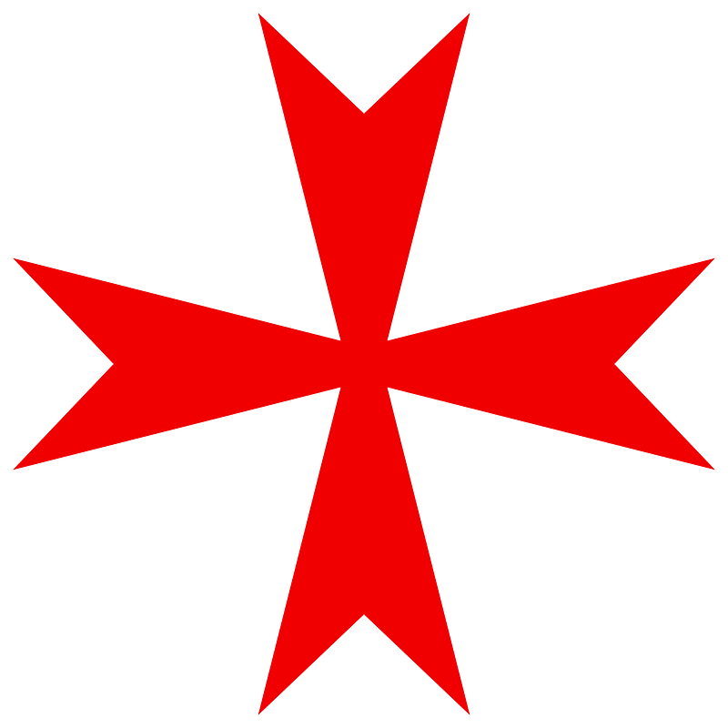 Maltese Cross variant red