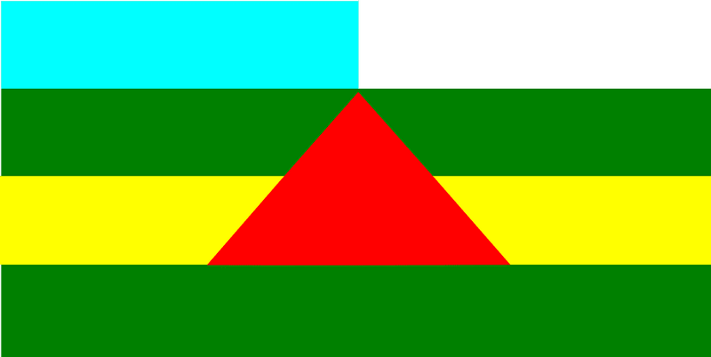 Flag of parroquia Huertas