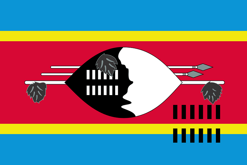 Flag of Swaziland (2016 Summer Olympics)