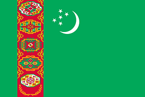 Flag of Turkmenistan (2016 Summer Olympics)