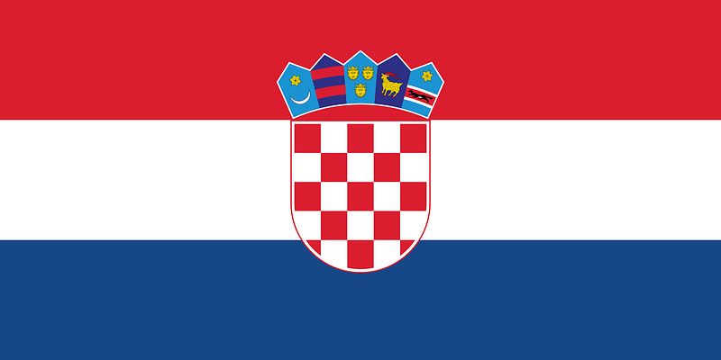 Flag of Croatia (2018 Winter Olympics)