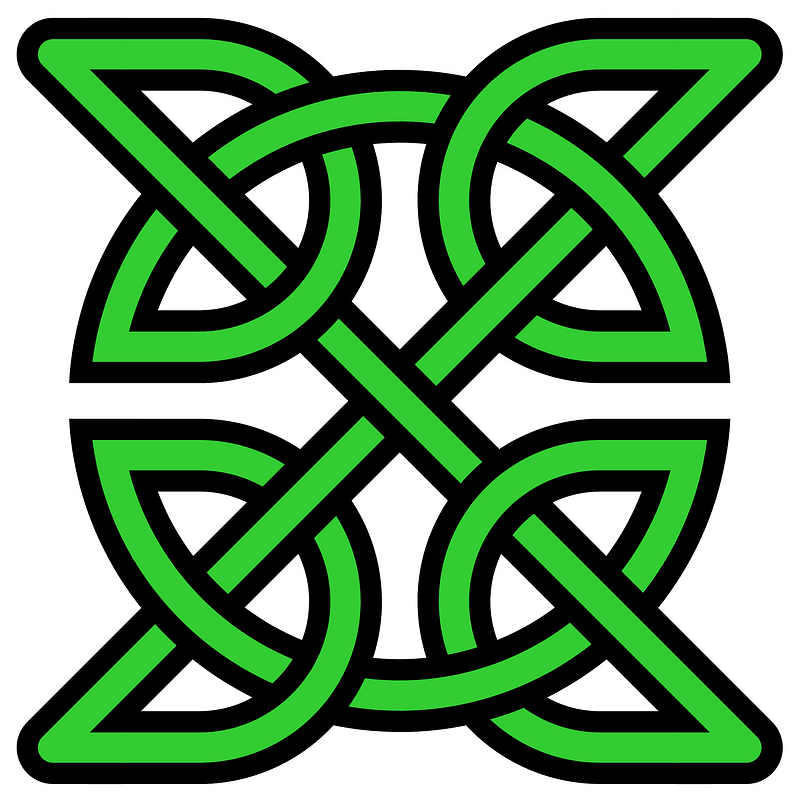 Celtic-knot-insquare-green-transparentbg