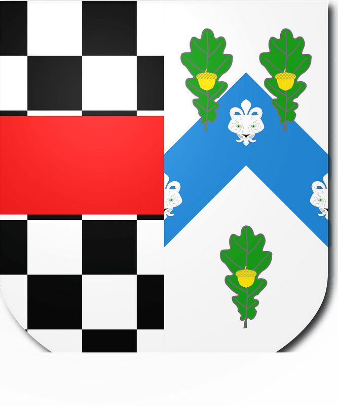Blazon of Alfred Dyke Acland