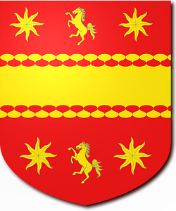 Blazon of Gilbey Baronets (1893)