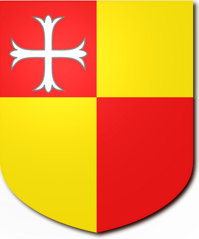 Blazon of Middleton Baronets of Belsay Castle (1662)
