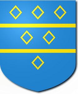 Blazon of Sir John Darnell, 1st Baronet