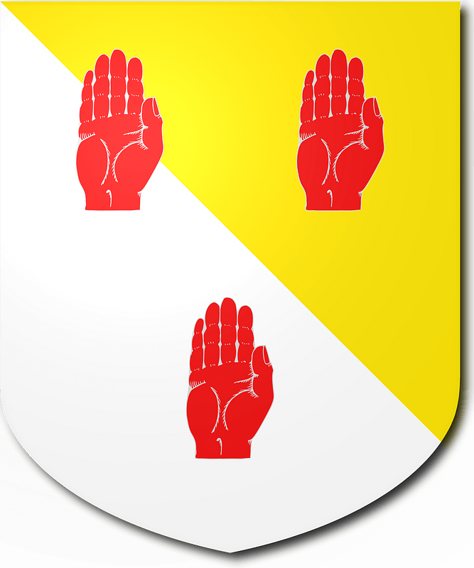 Blazon of Adair Baronets of Flixton Hall (1838)