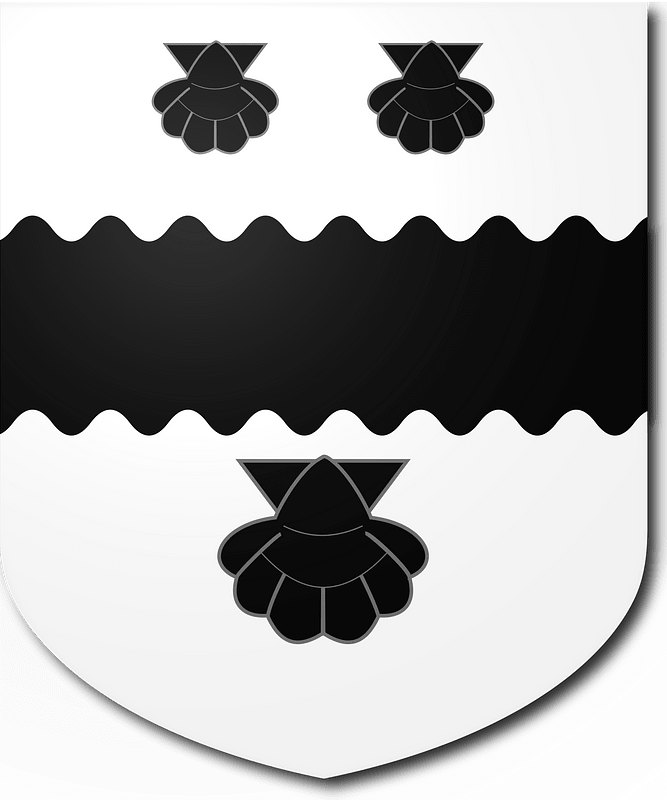 Blazon of Lade Baronets of Warbleton (1660)
