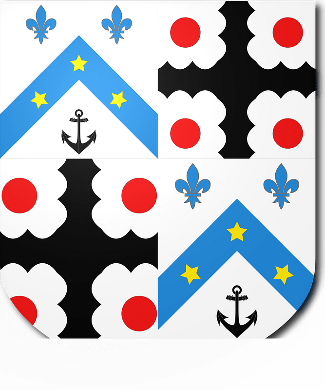 Blazon of Laforey Baronets (1789)