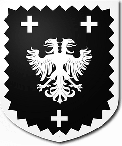 Blazon of Hoare Baronets of Sidestrand Hall (1899)