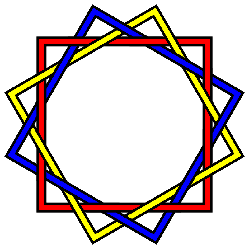 Three-interlaced-squares-Brunnian-24crossings