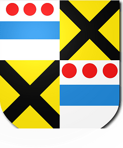Blazon of Dering Baronets of Surrenden-Dering (1826)
