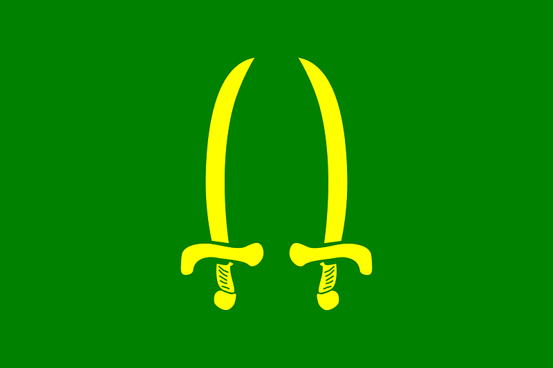 Flag of the Rampur State