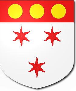 Blazon of Dickson Baronets of Sornbeg (1695)