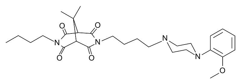 Umespirone skeletal
