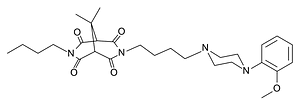 Umespirone skeletal