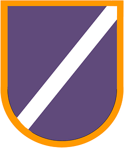 Former A Company-96 Civil Affairs Battalion Beret Flash