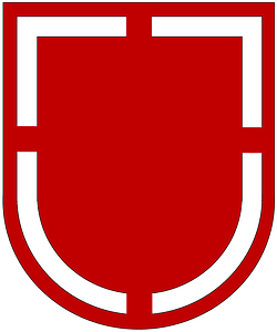Former US Army 20th Engineer Brigade Beret Flash