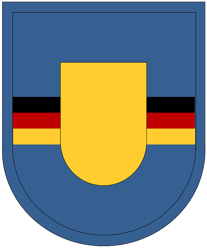 US Army 5th QM Co Beret Flash