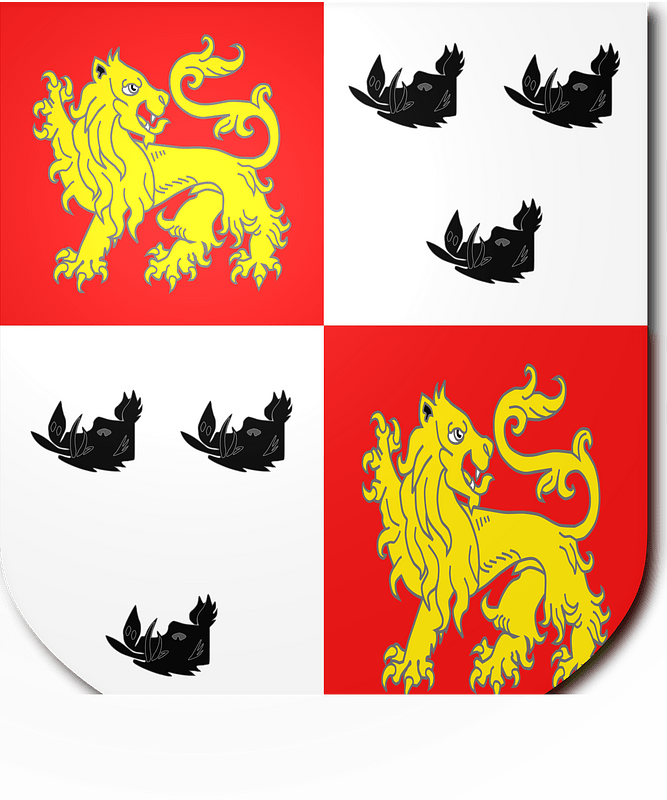 Blazon of Powell Baronets of Ewhurst (1661)