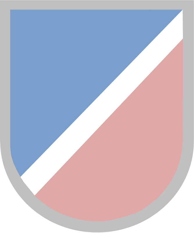 Former US Army 121st Infantry-H Company Beret Flash