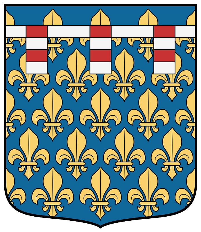 Coa France Family Philippe, D. d'Orléans