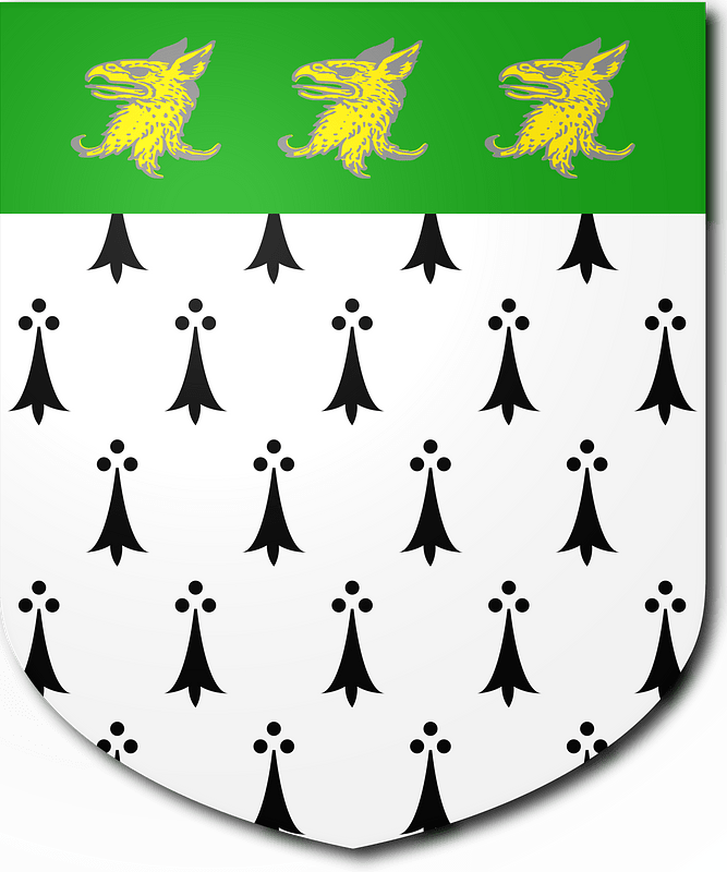 Blazon of Chaplin Baronets of the Inner Temple (1715)