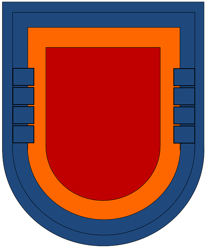 Former US Army International Long Range Reconnaissance Patrol School–Army Element Beret Flash