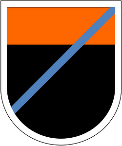Former US Army 312th Military Intelligence Battalion-LRSD Beret Flash