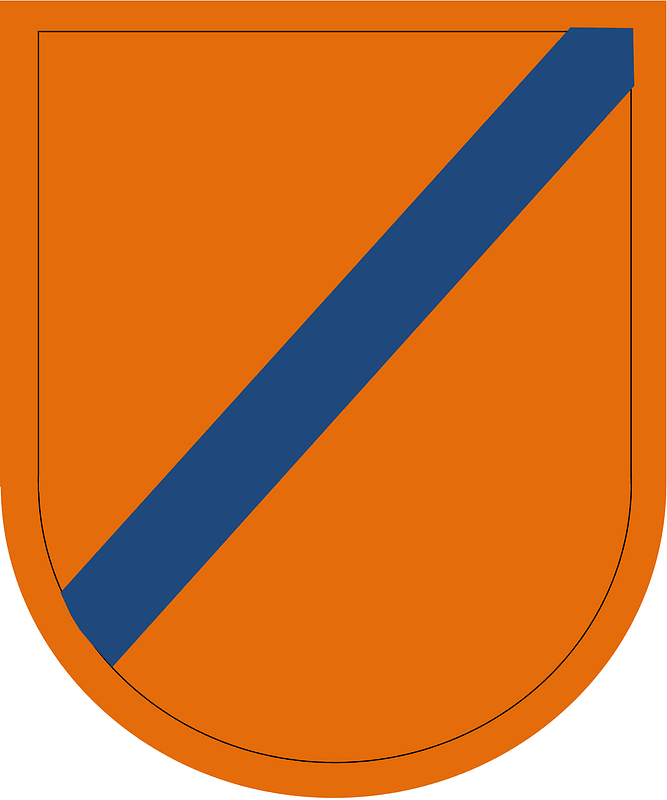 Former US Army 33rd Aviation Maintenance Company Beret Flash