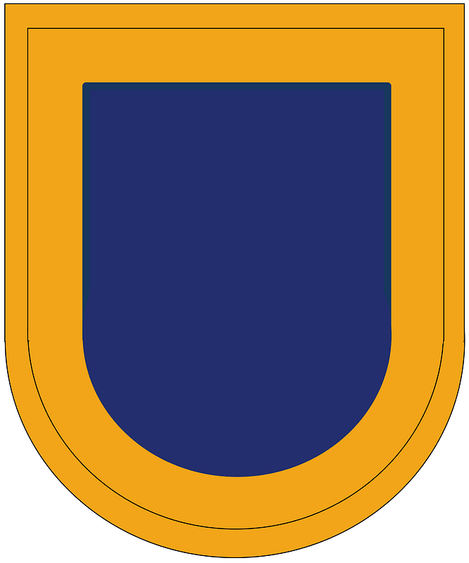 Former US Army 82nd Aviation Brigade Beret Flash
