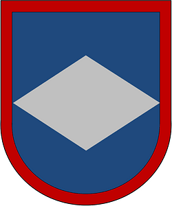 Former US Army 82nd Finance Battalion Beret Flash