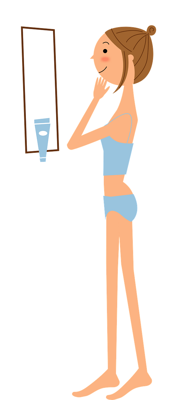 Girl is Doing Skincare